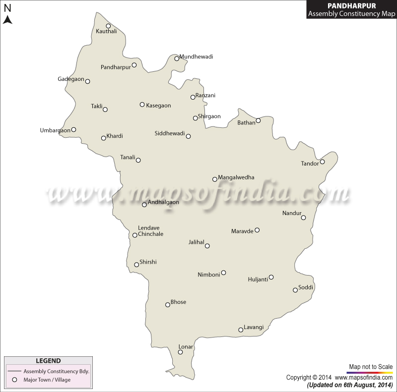 Pandharpur Assembly Constituency Map