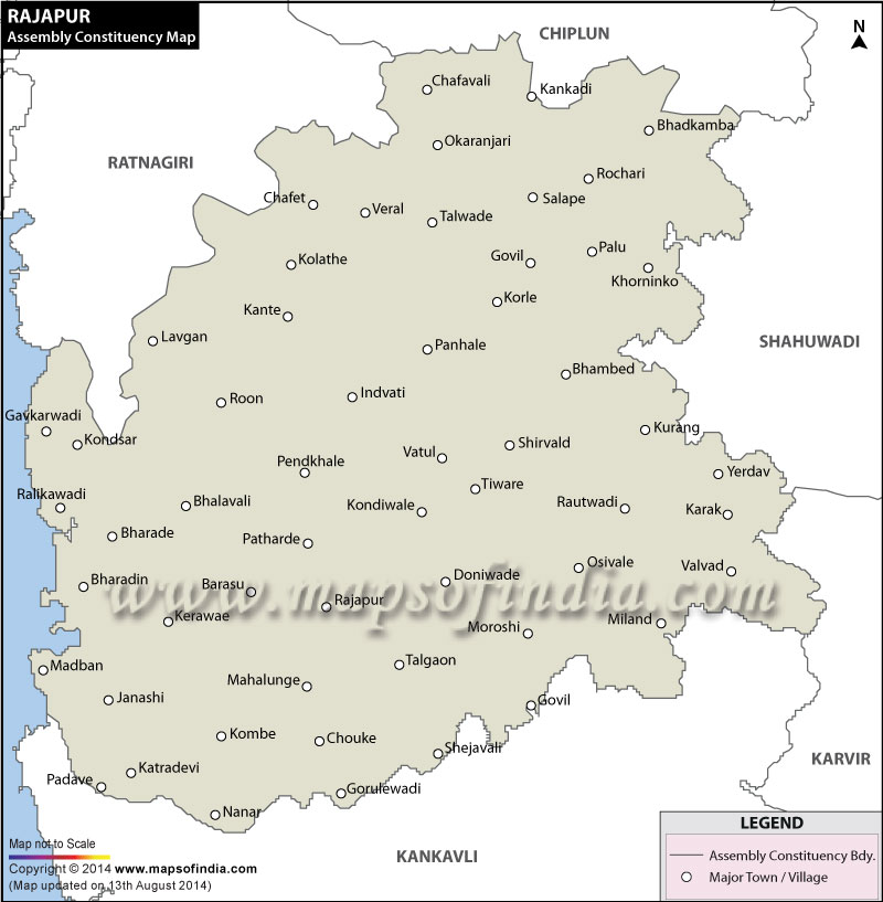 Rajapur Assembly Constituency Map