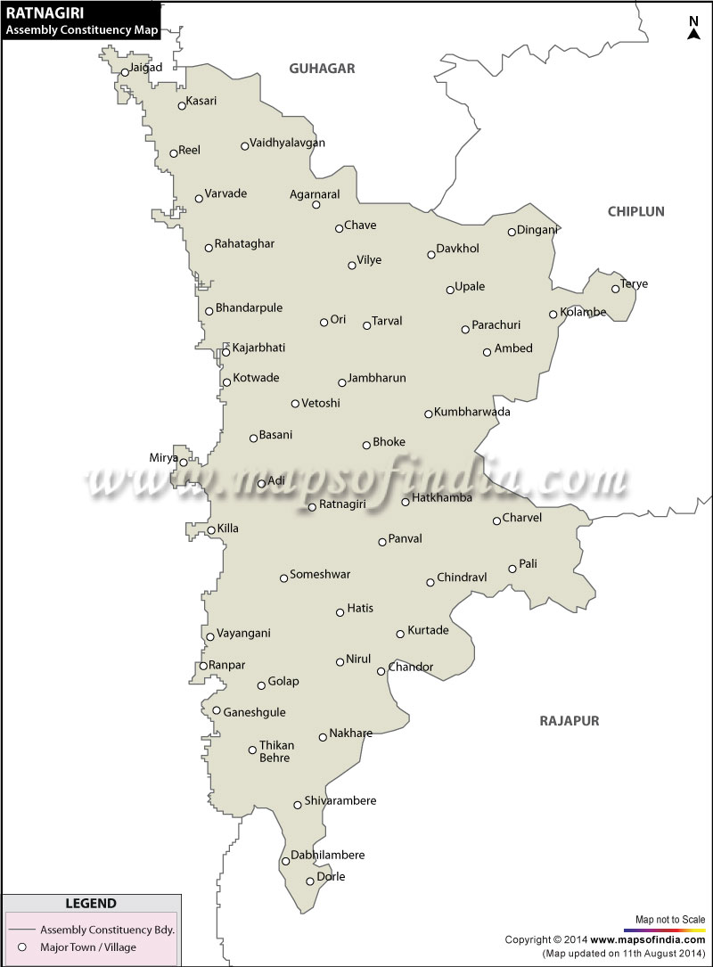 Ratnagiri Assembly Constituency Map