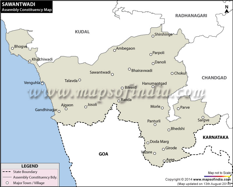Sawantwadi Assembly Constituency Map