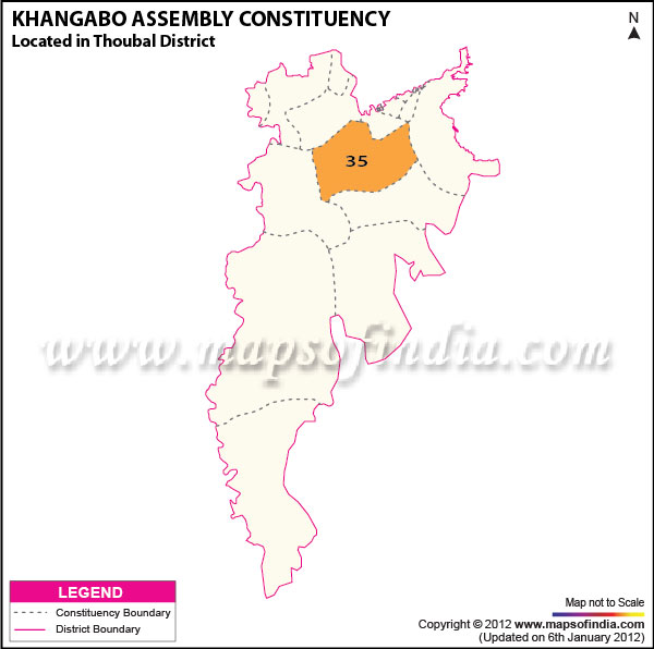 Assembly Constituency Map of Khangabo