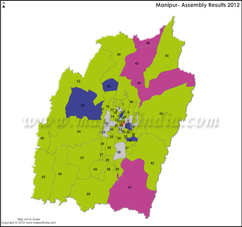 Manipur Elections 2012 Results