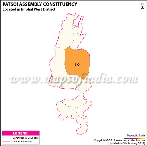Assembly Constituency Map of Patsoi