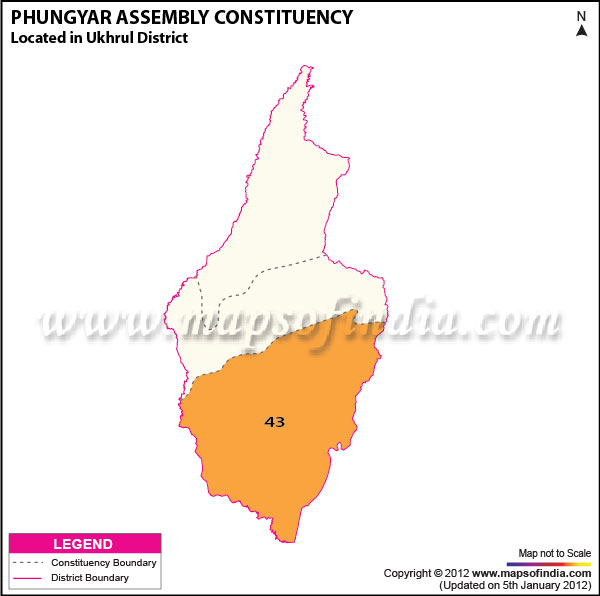 Assembly Constituency Map of Phungyar Assembly Constituency Map of Phungyar