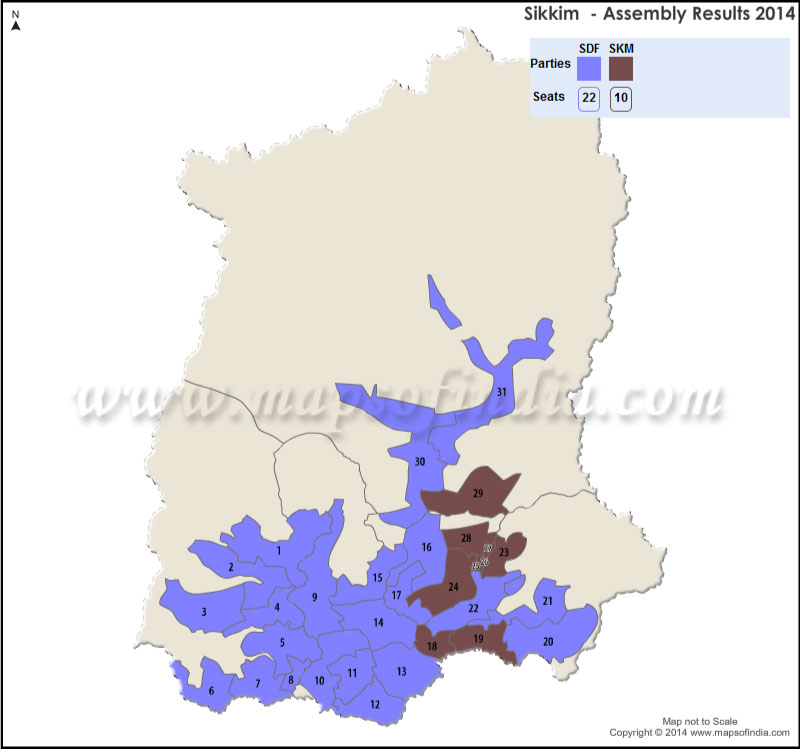 Sikkim Vidhan Sabha Election Live Results