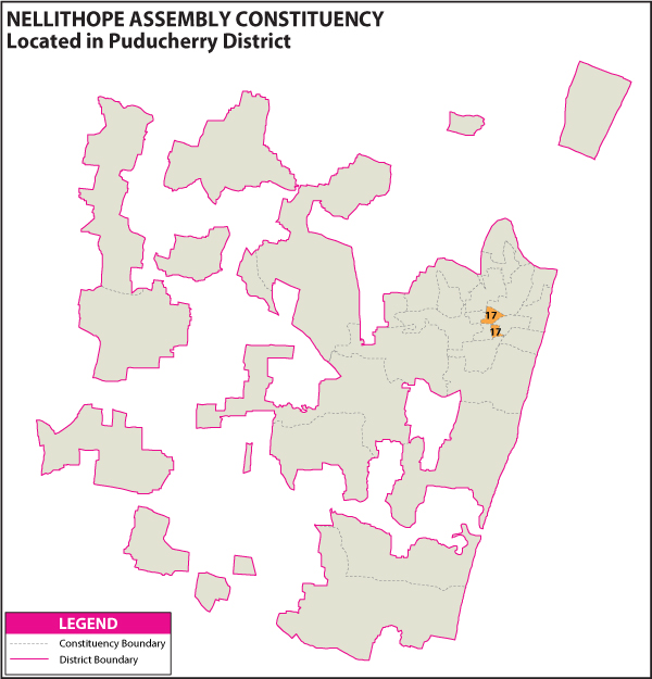 Assembly Constituency Map of Nellithope