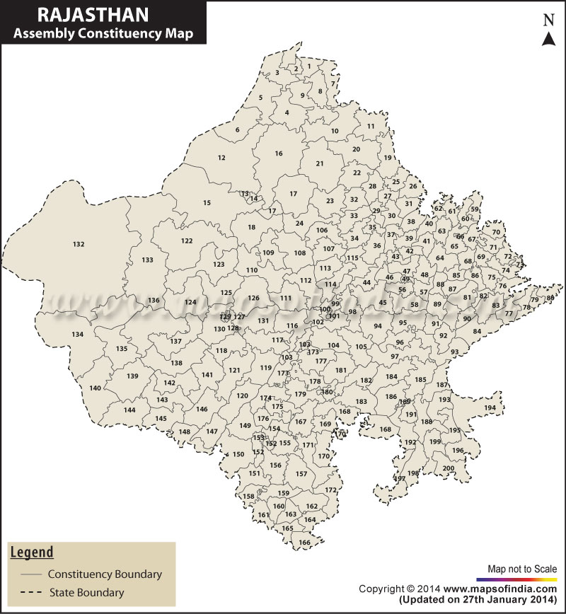Rajasthan Assembly Constituencies