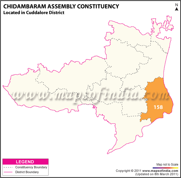 Chidambaram In Tamil Nadu Map Live Chidambaram Election Result 2021, Cuddalore District - Chidambaram  Vidhan Sabha Seat Winner Mla - Elections Results