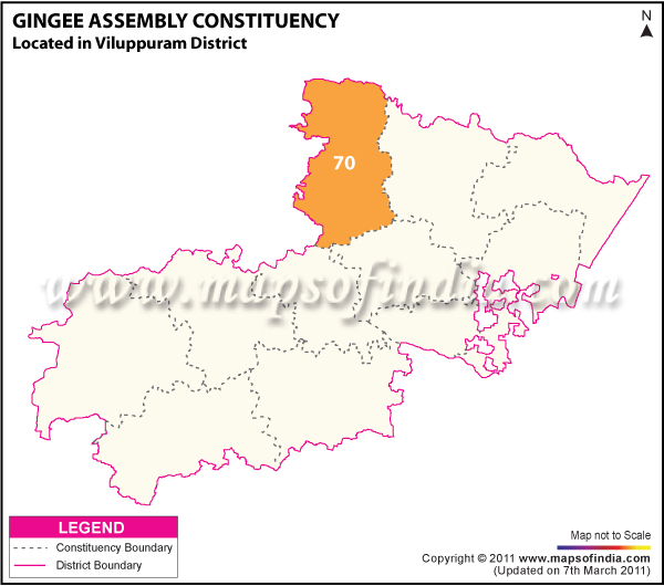 LIVE Gingee Election Result 2021, Viluppuram District Gingee Vidhan