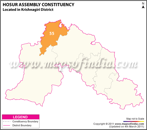 LIVE Hosur Election Result 2021, Krishnagiri District Hosur Vidhan
