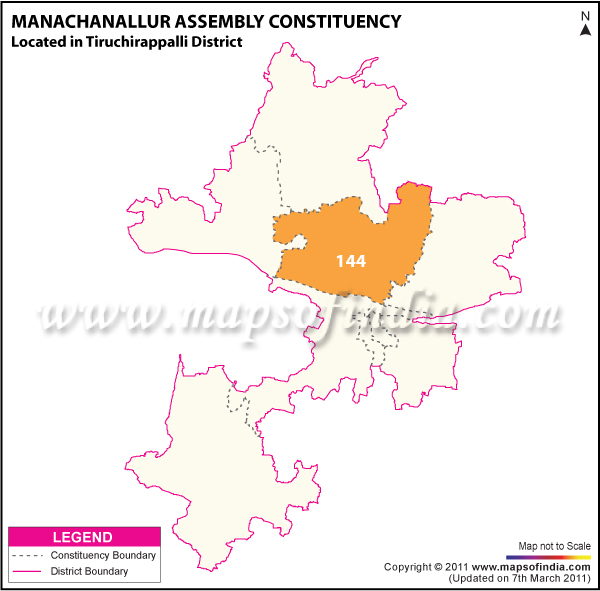 LIVE Manachanallur Election Result 2021, Tiruchirappalli District