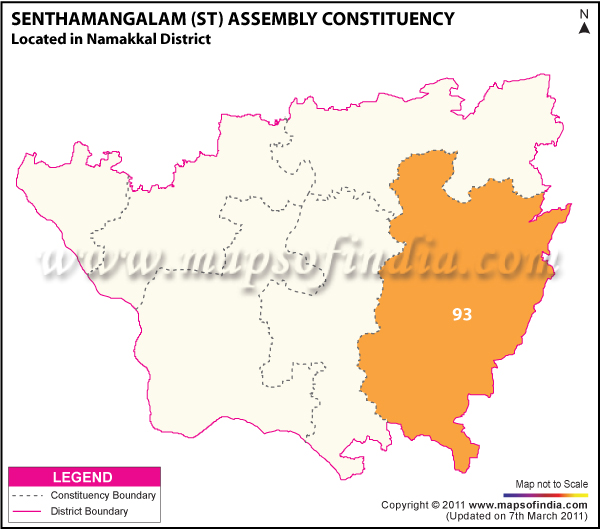 LIVE Senthamangalam Election Result 2021, Namakkal District