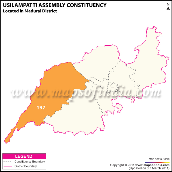 Usilampatti Assembly Election Results 2016, Winning MLA List