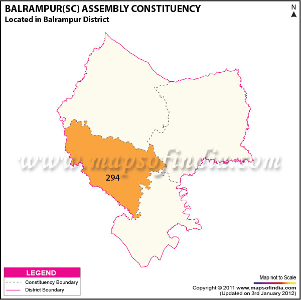 Balrampur In Up Map Balrampur (Sc) Election Result 2022 Live | Assembly Constituency Map,  Balrampur (Sc) Vidhan Sabha 2017 Previous Elections Results And 2022 Updates