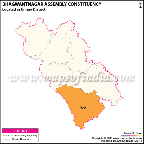 Assembly Constituency Map of  Bhagwantnagar