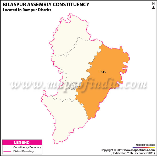 Bilaspur Vidhan Sabha Constituency Map Bilaspur Election Result 2022
