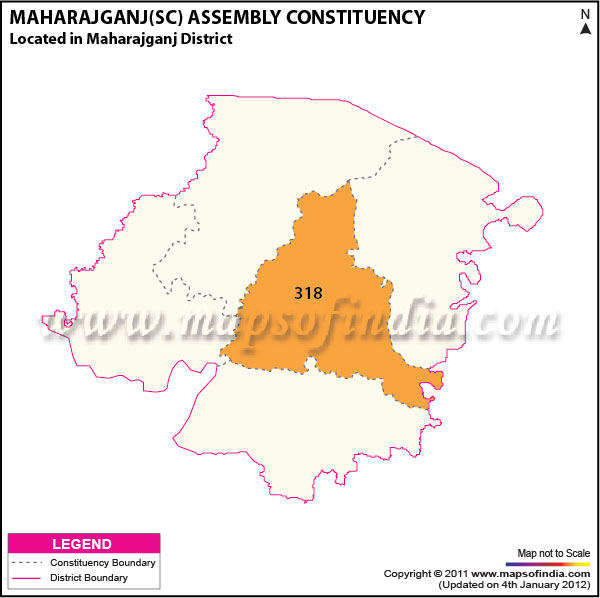 Assembly Constituency Map of  Mahadewa (SC)