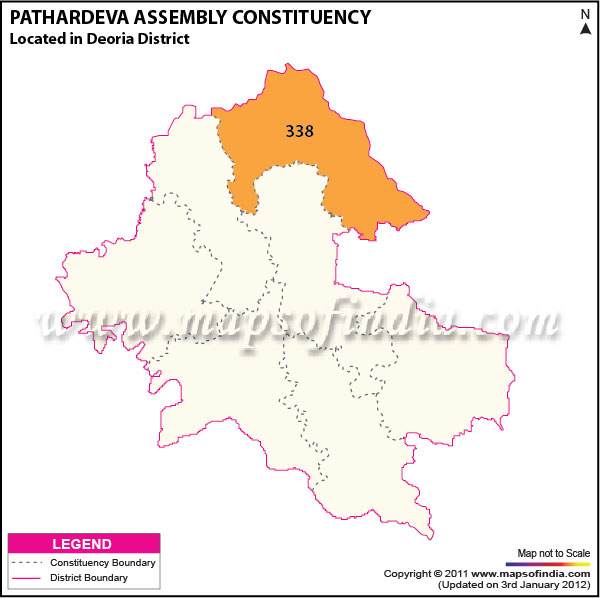 Assembly Constituency Map of  Pathardeva