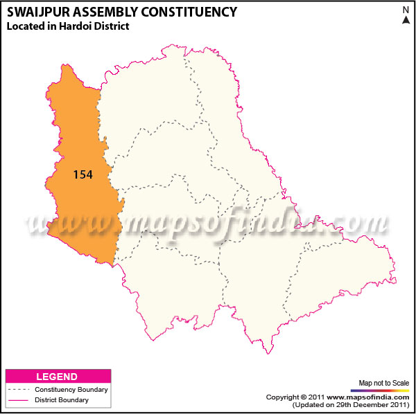 Assembly Constituency Map of  Sawayazpur
