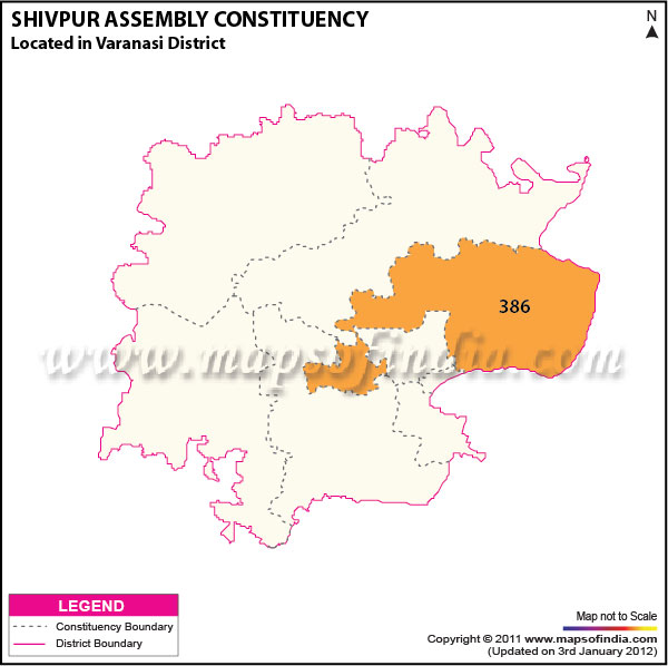 Assembly Constituency Map of  Shivpur