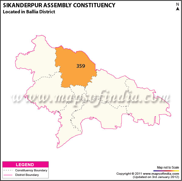 Sikanderpur Election Result 2022 Live Assembly Constituency Map