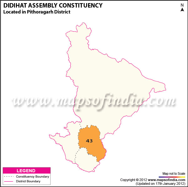 Assembly Constituency Map of Didihat
