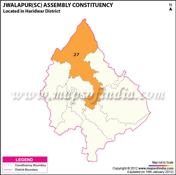 Assembly Constituency Map of Jwalapur