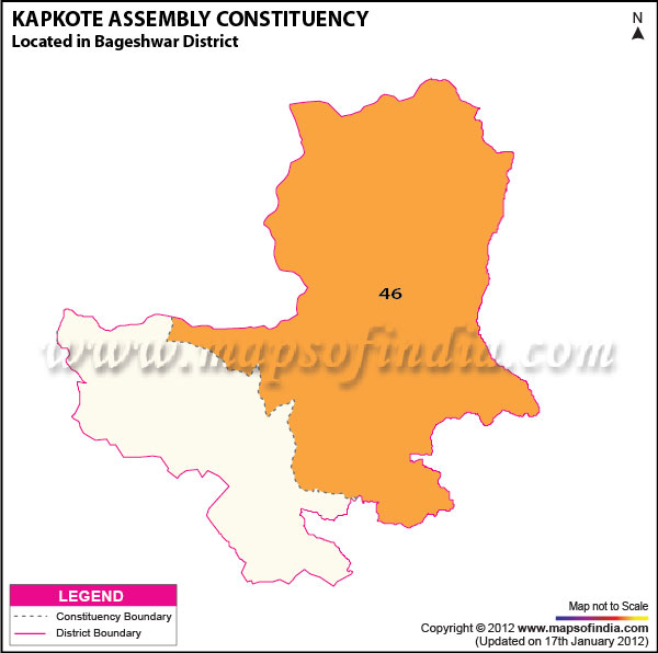 Assembly Constituency Map of Kapkote