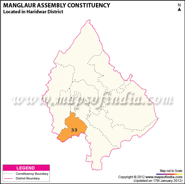 Assembly Constituency Map of Manglore