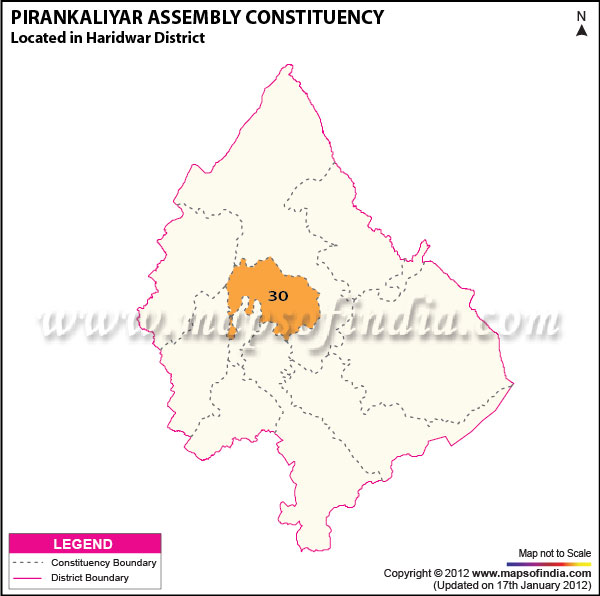 Assembly Constituency Map of Pirankaliyar