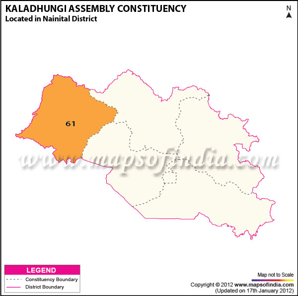 Assembly Constituency Map of Ramnagar