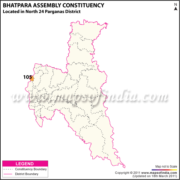 LIVE Bhatpara Election Result 2021, North 24 Parganas District