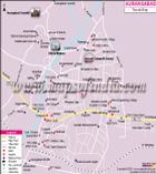 Aurangabad Tourist Map