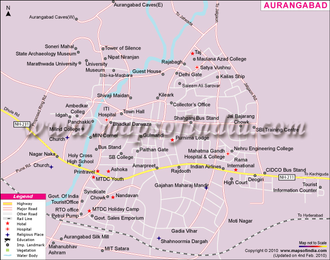 Aurangabad Map