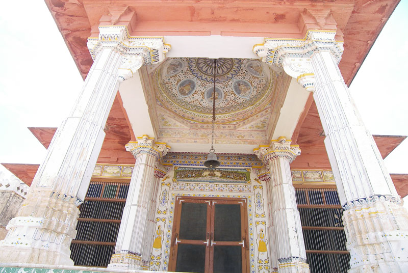 Entry gate for the main temple