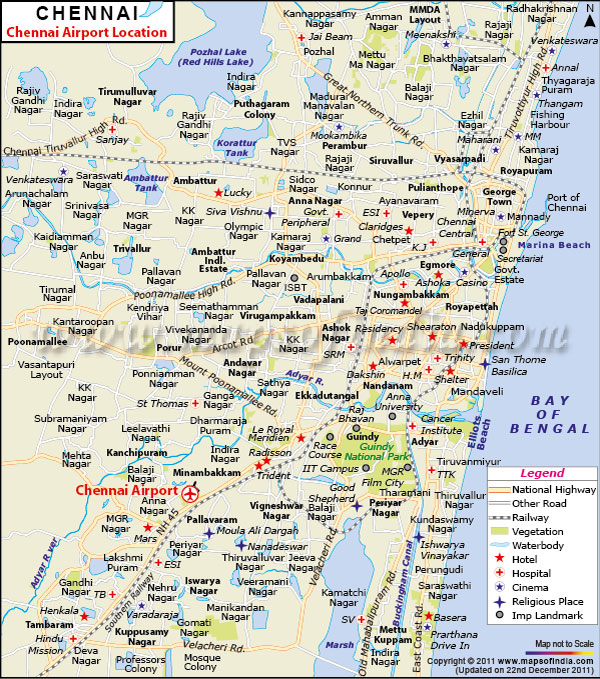 chennai city route map Chennai Airport Map Airport Map Of Chennai chennai city route map