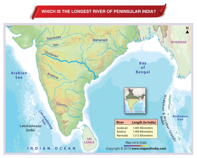 Which is the longest River of Peninsular India?