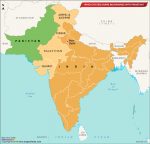 Which States Share Boundaries with Pakistan?