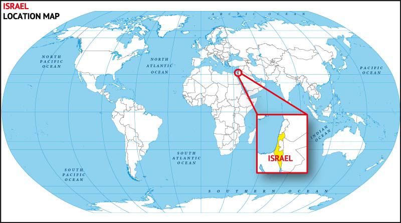 Where Is Israel Located On The World Map Geography Explained