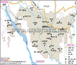 কোচবিহার জেলা মানচিত্র