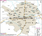 প: মেদিনীপুর জেলা মানচিত্র