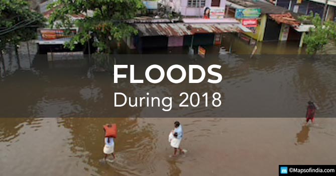 Floods in India during 2018