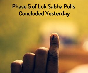 Phase 5 of Lok Sabha Polls Concluded Yesterday