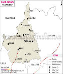 Agar Malwa Railway Map