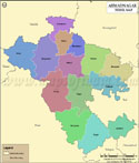 Ahmadnagar Tehsil Map