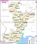 Ahmedabad Railway Map