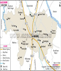 Aligarh District Map