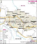 Alipurduar District Map
