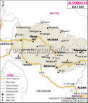Alipurduar Road Map