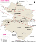 Allahabad Railway Map